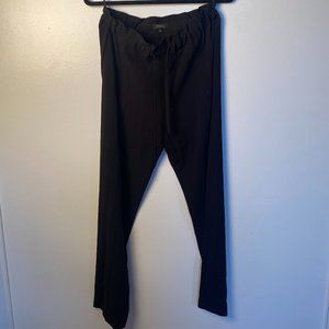 Aritzia Babaton Japanese Crepe Drawstring Tapered Trousers, M